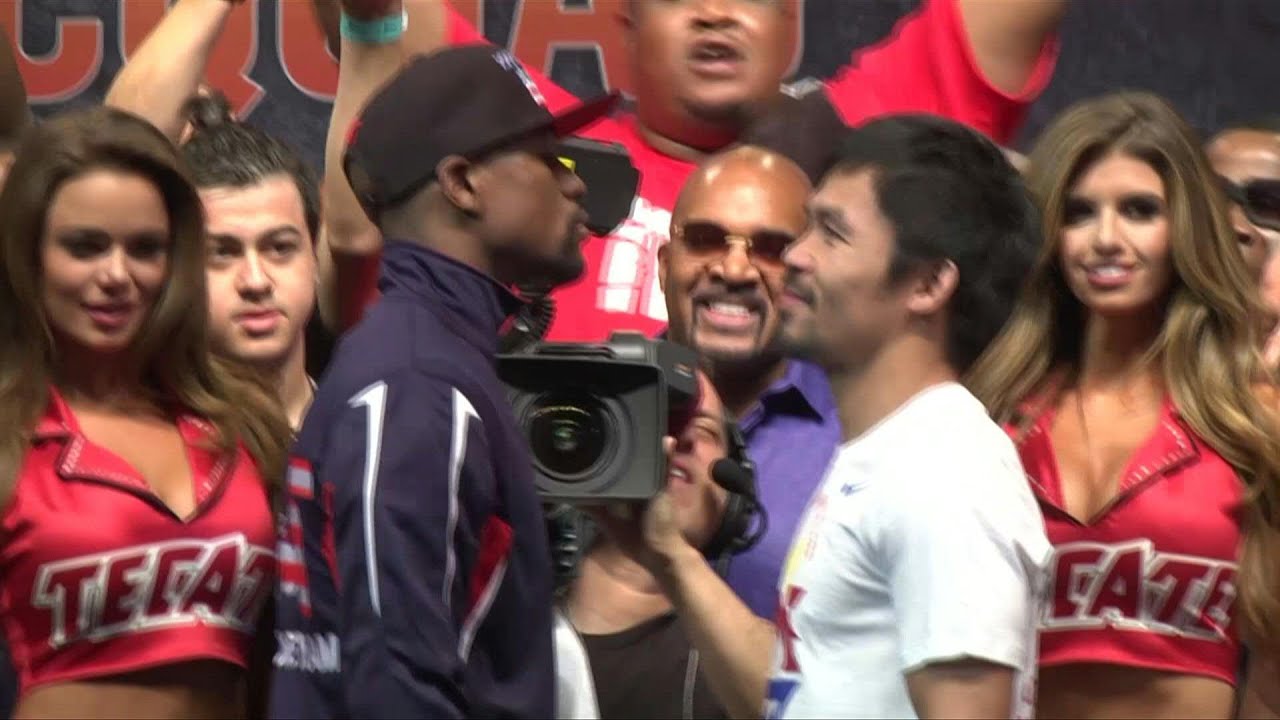 Mayweather e Pacquiao vão se enfrentar em revanche após 11 anos | AFP