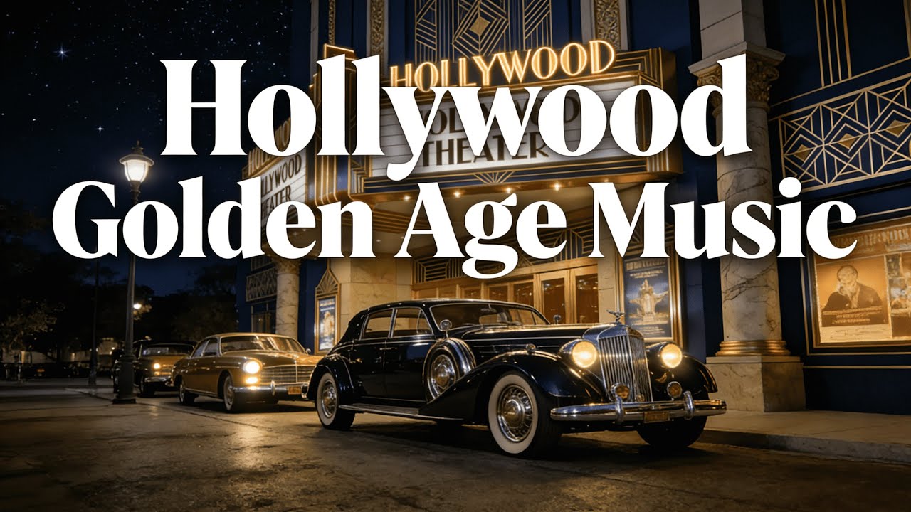 Golden Age Hollywood Nights | Classic Cinema Music for a Timeless Evening