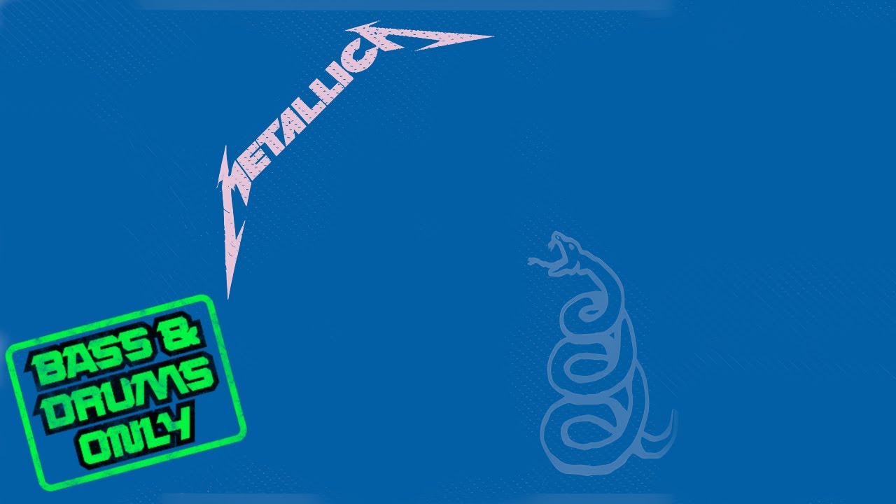 Metallica - Enter Sandman - Bass And Drums Only  (Studio Version)