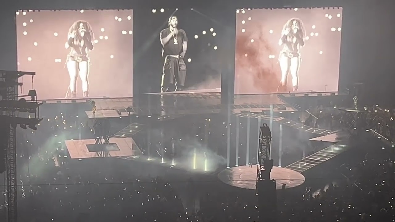 Kendrick Lamar & SZA - All The Stars at Charlotte Bank of America Stadium