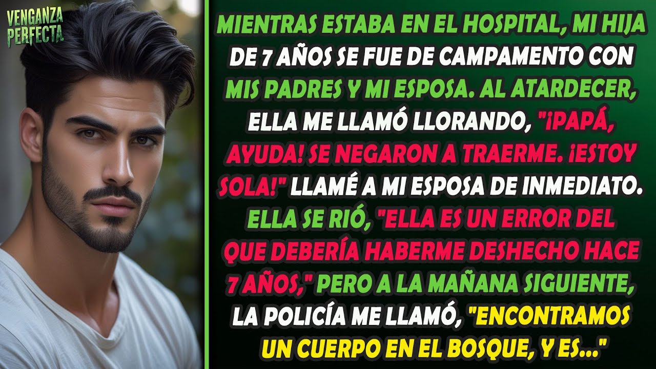 Mi esposa dejó a nuestra hija en el bosque. Al día siguiente, la policía encontró un cuerpo.