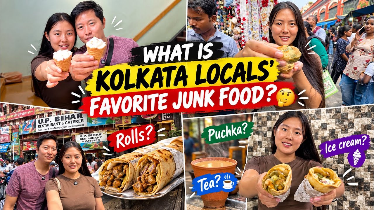Eating Like Kolkata Locals! 🤤 | New Market Street Food