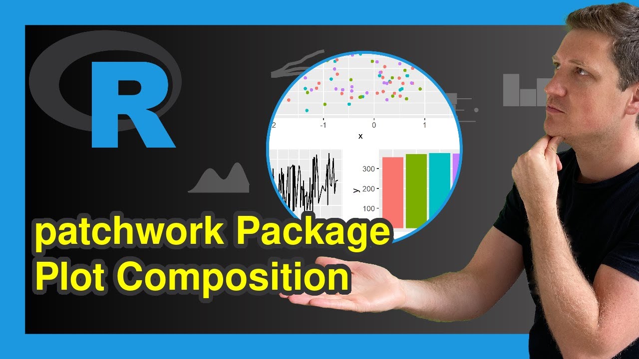 Draw Composition of ggplot2 Plots Using patchwork Package in R | Control Layout of Multiple Graphs