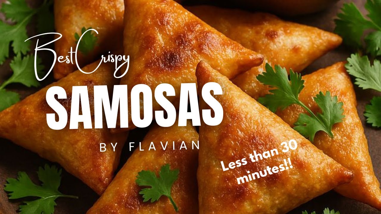 🥗✨ Best Healthy, Crispy Samosas in Under 30 Minutes! ⏱️🔥
