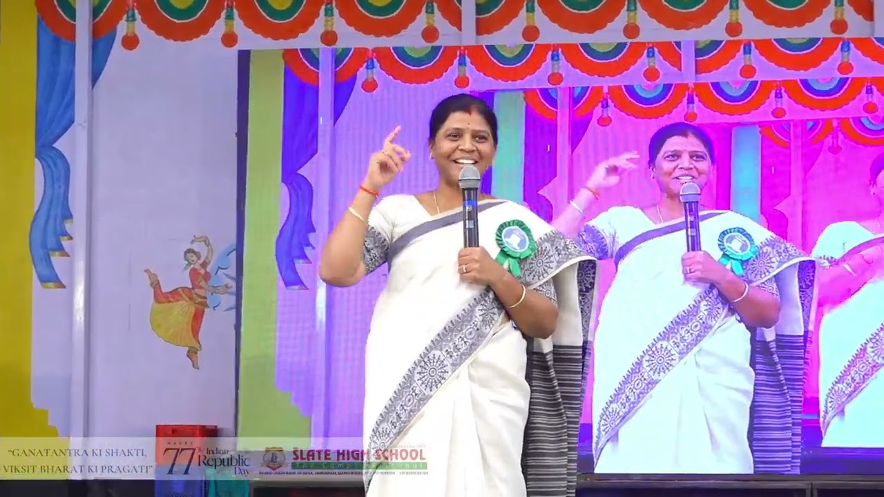 77th Republic Day Celebrations | Principal Speech | Slate High School