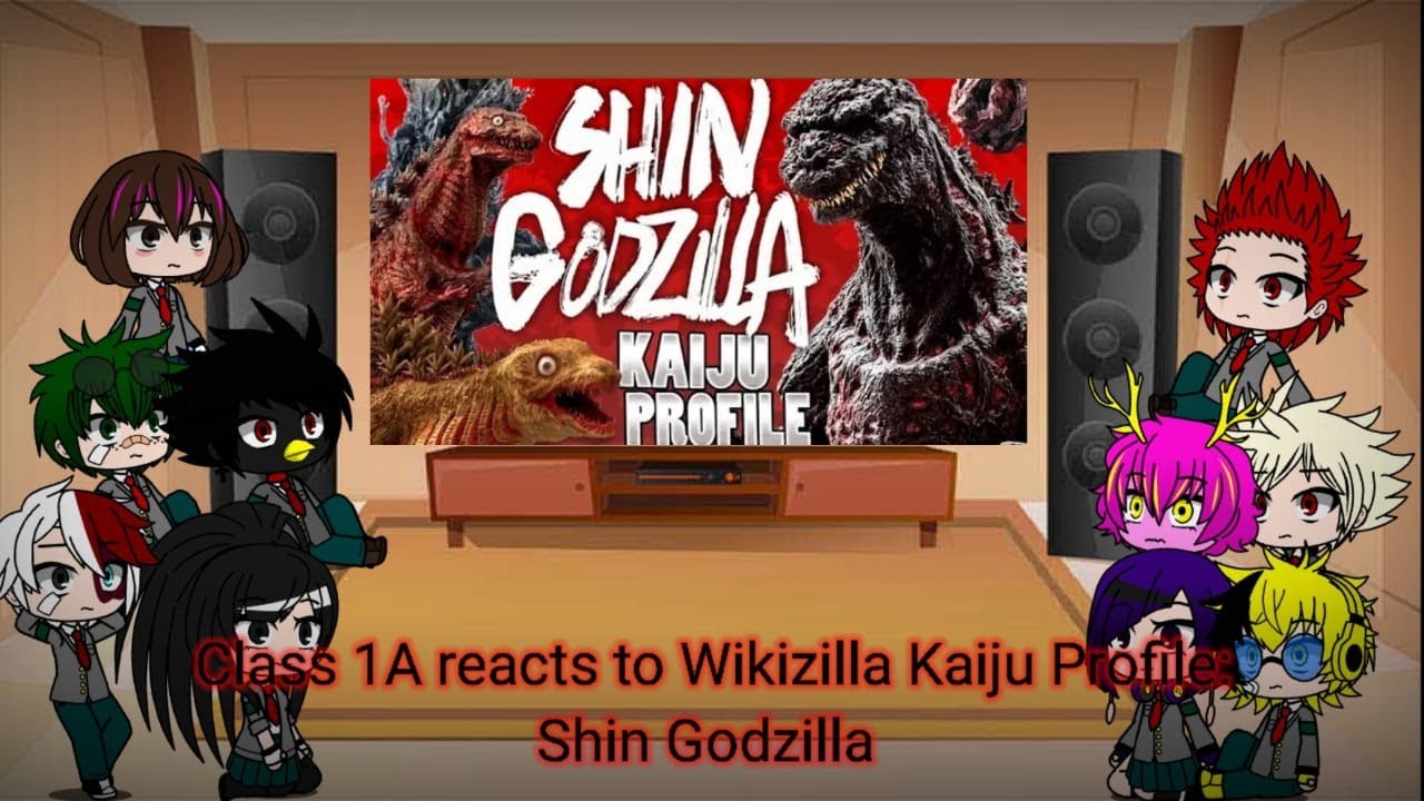 Class 1A reacts to Wikizilla Kaiju Profile: Shin Godzilla. #godzilla #mhareact #shingodzilla #mha