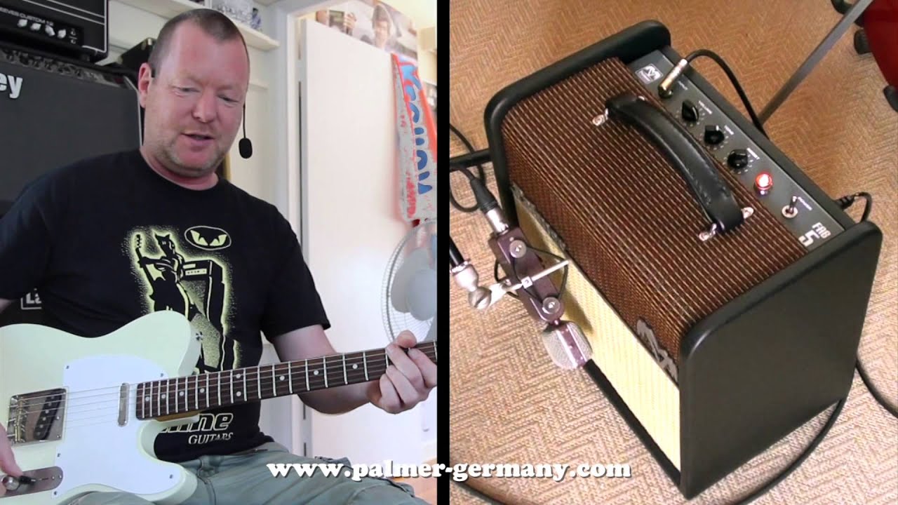 Palmer : FAB 5 Class A 5W 6V6 combo - demo - Tele - SG