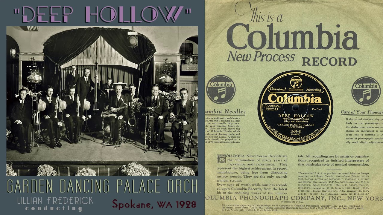 1928, Deep Hollow, Sunshine, You Sing That Song to Somebody Else, Garden Dancing Palace Orch. HD 78