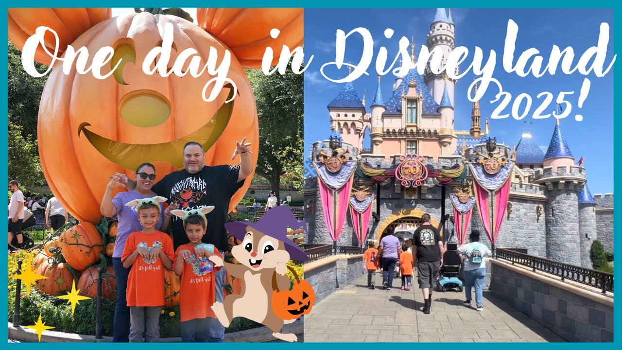 ✨Disneyland adventure: Spend a Day with Us in the Happiest Place on Earth! 🎃