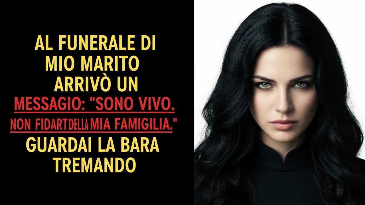 IL MESSAGGIO DALLA TOMB-AL FUNERALE DI MIO MARITO ARRIVÒ UN MESSAGGIO: “SONO VIVO. NON FIDARTI.....