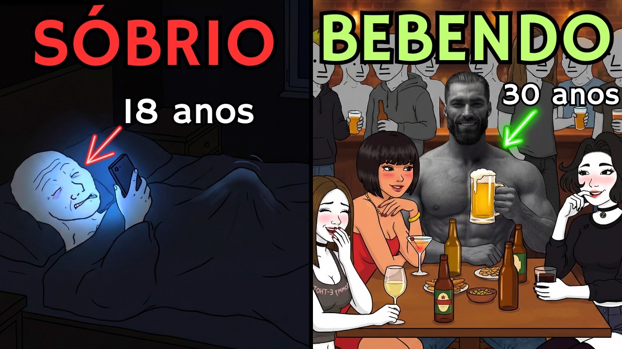 Jovens estão BEBENDO MENOS e isso é RUIM (o motivo é assustador)