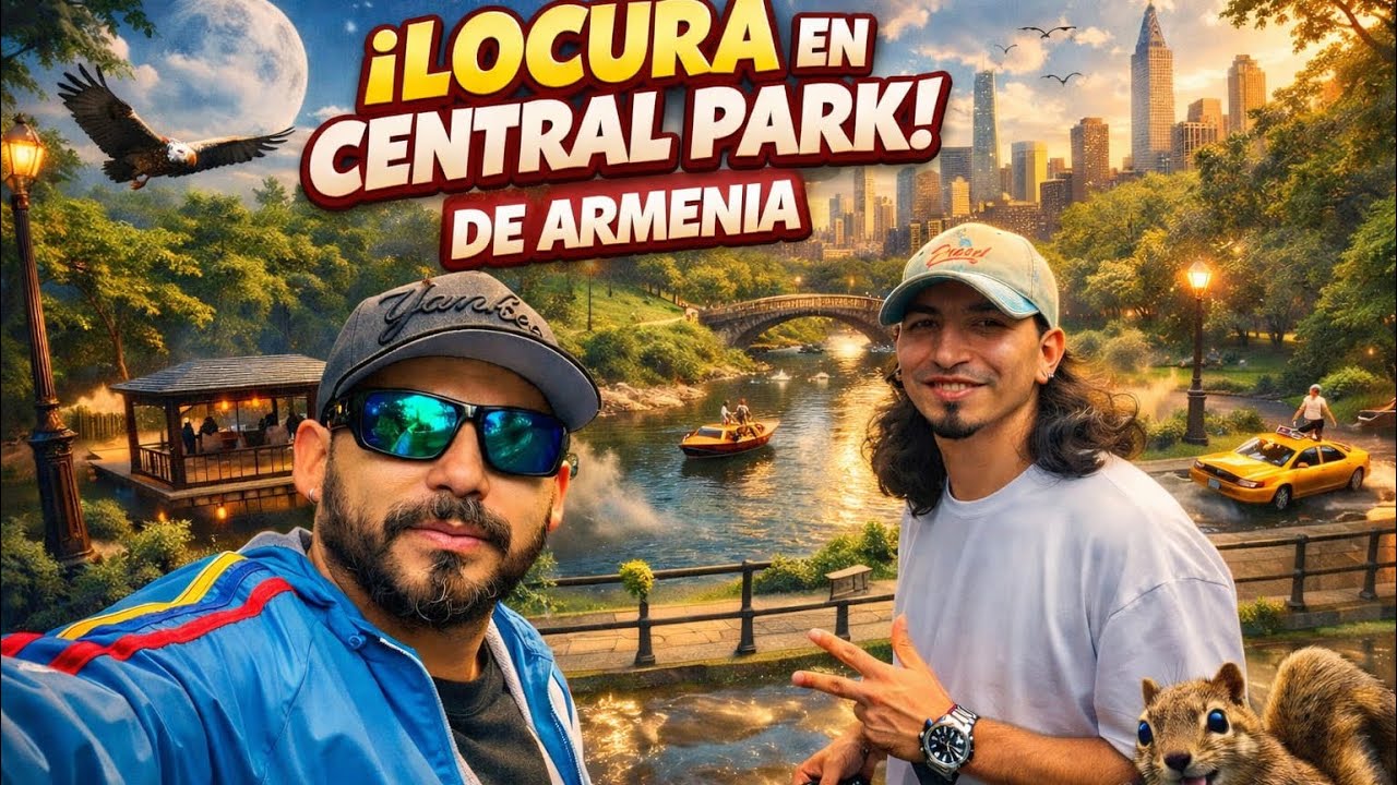 Locura En Central Park ! De Armenia 