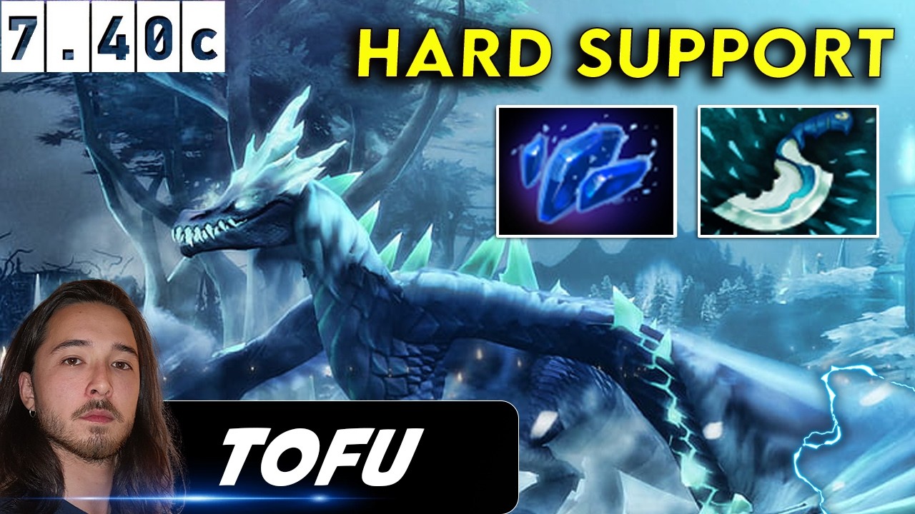 Tofu Winter Wyvern Hard Support - Dota 2 Patch 7.40c Pro Player Full Gameplay