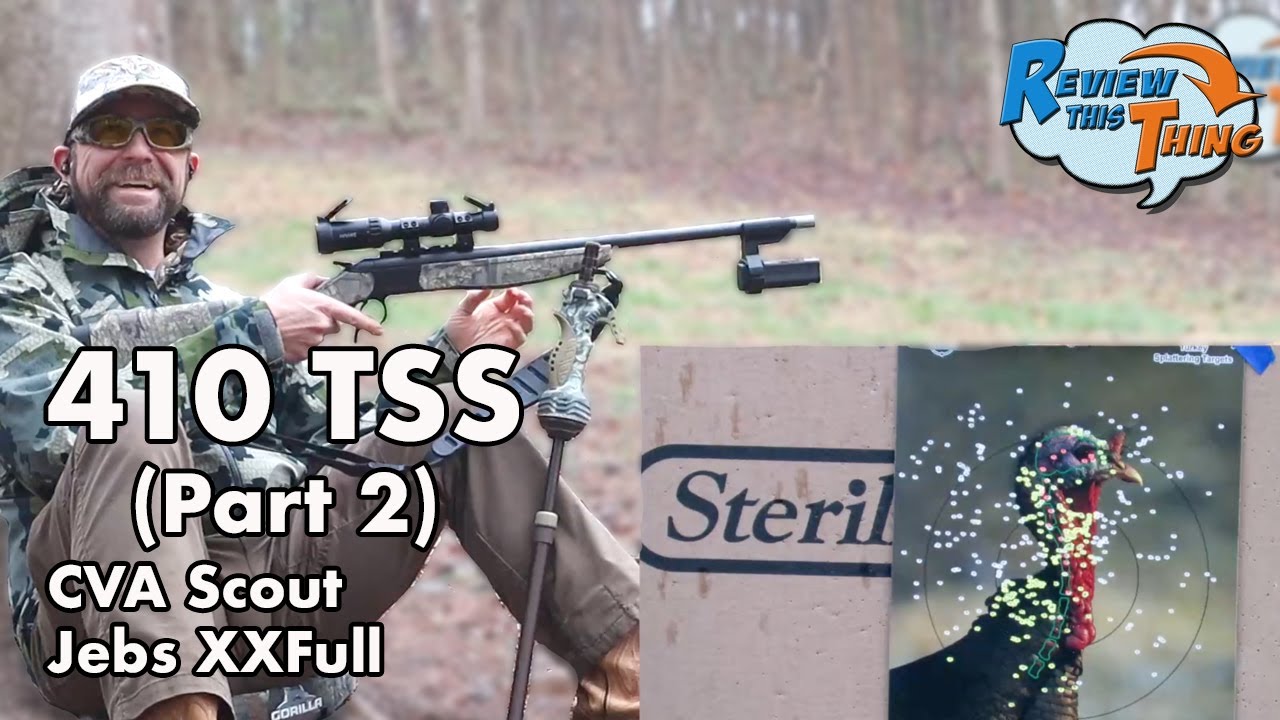Тестовый образец 410 TSS (CVA Scout и Jebs XXFull choke) и почему существует часть 2