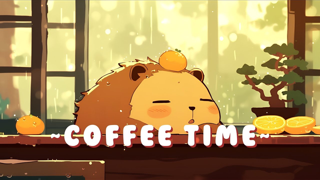 [Full Hour] Capybara Lofi Radio | Calming Beats & Melodies 🦫 ✨ 🌙 | High Quality