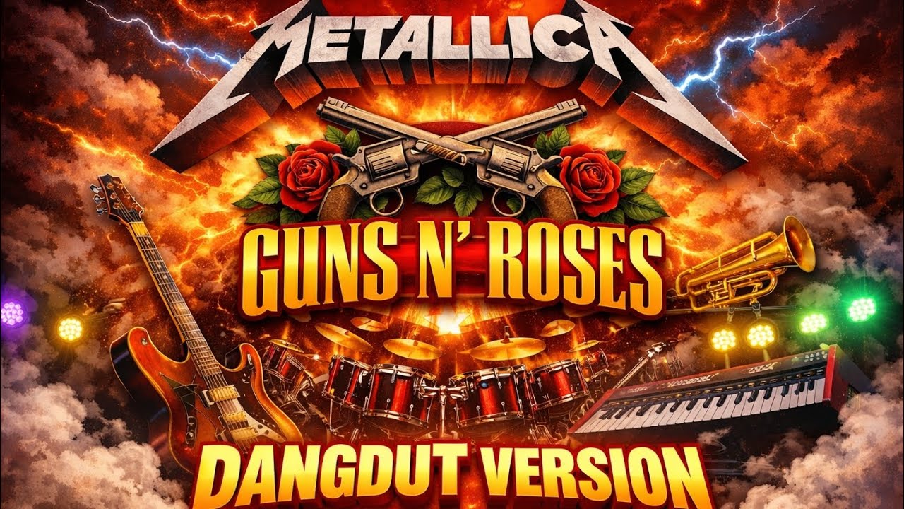 🔥 Metallica & Guns N’ Roses – Dangdut Version Cover 🔥