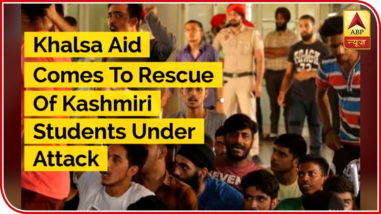 Khalsa Aid Comes To Rescue Of Kashmiri Students Under Attack | ABP News
