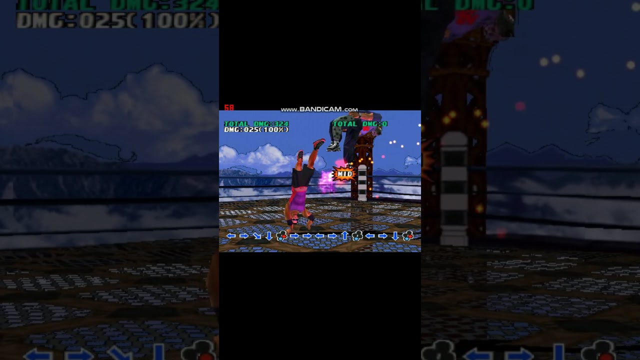 Eddy rare custom combo . tekken 3