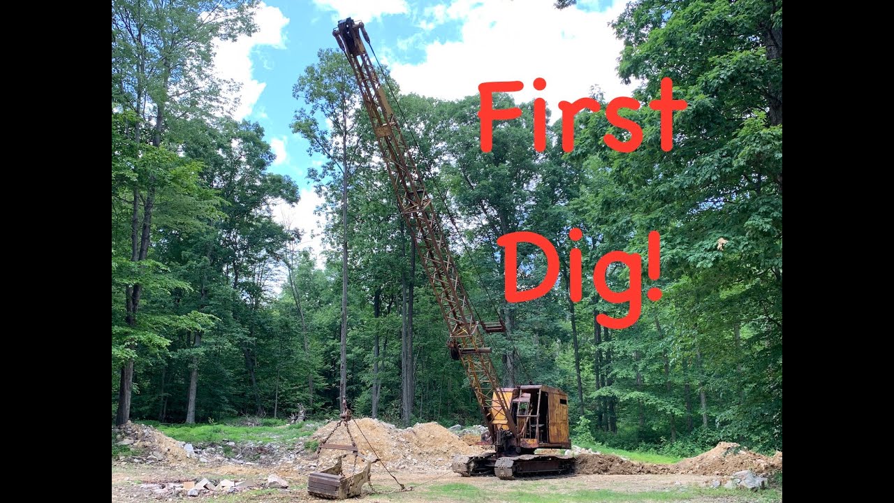 Lima 34 Dragline first dig