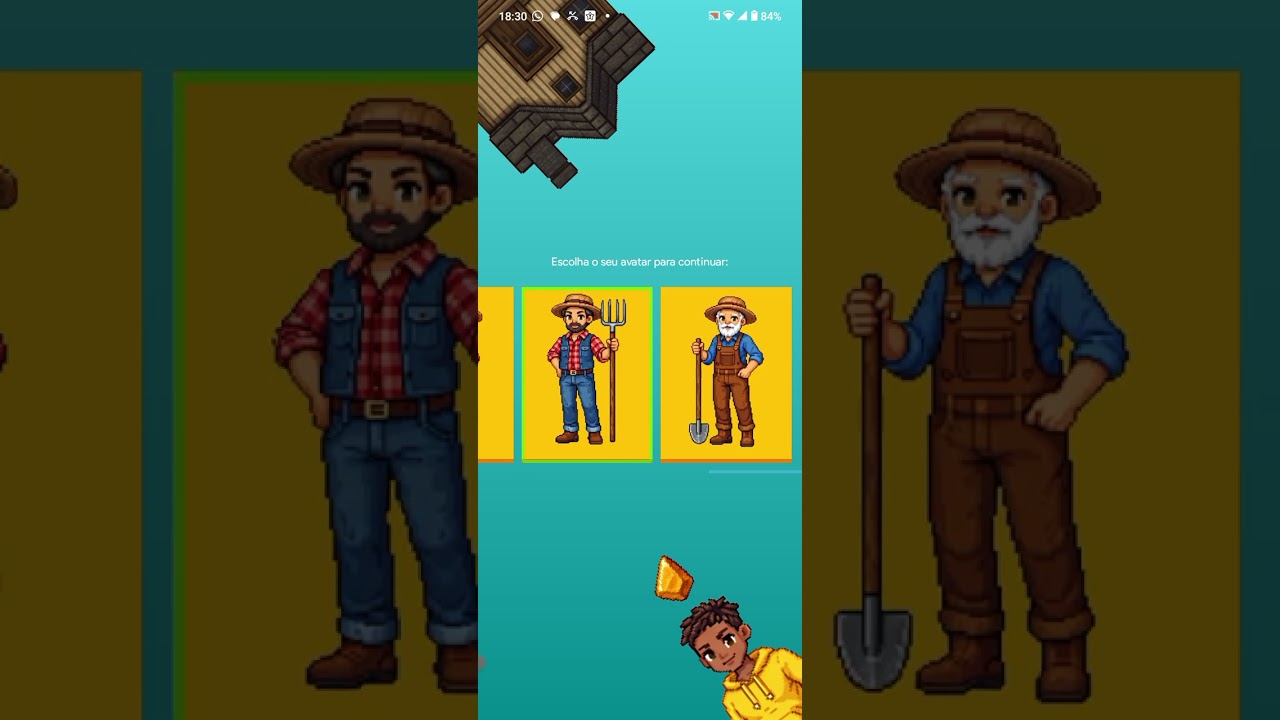 Apresento a vocês, meu cantinho jogo de simulação de vida criado pela 3xb games