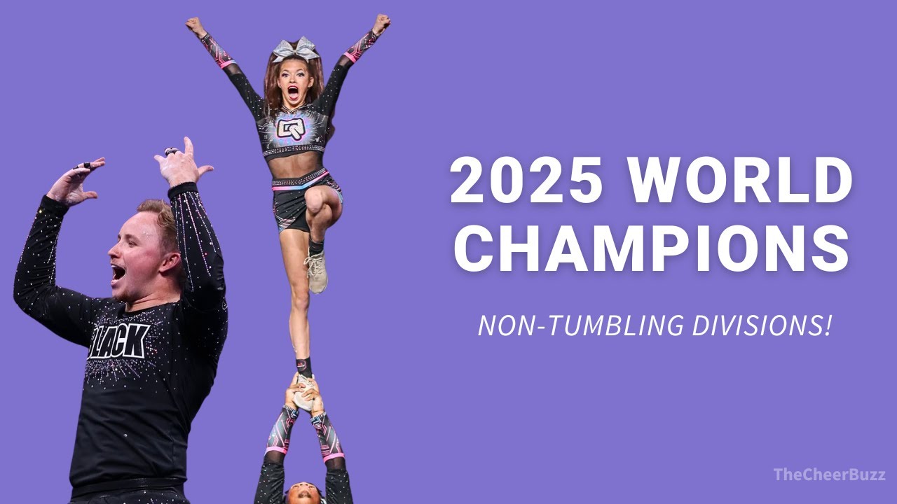 The Cheerleading Worlds 2025 Winners (Non-Tumbling Divisions)