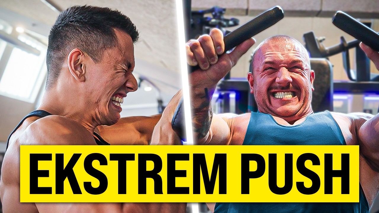 Vi kører BRUTAL PUSH Træning med Mikael Munk!
