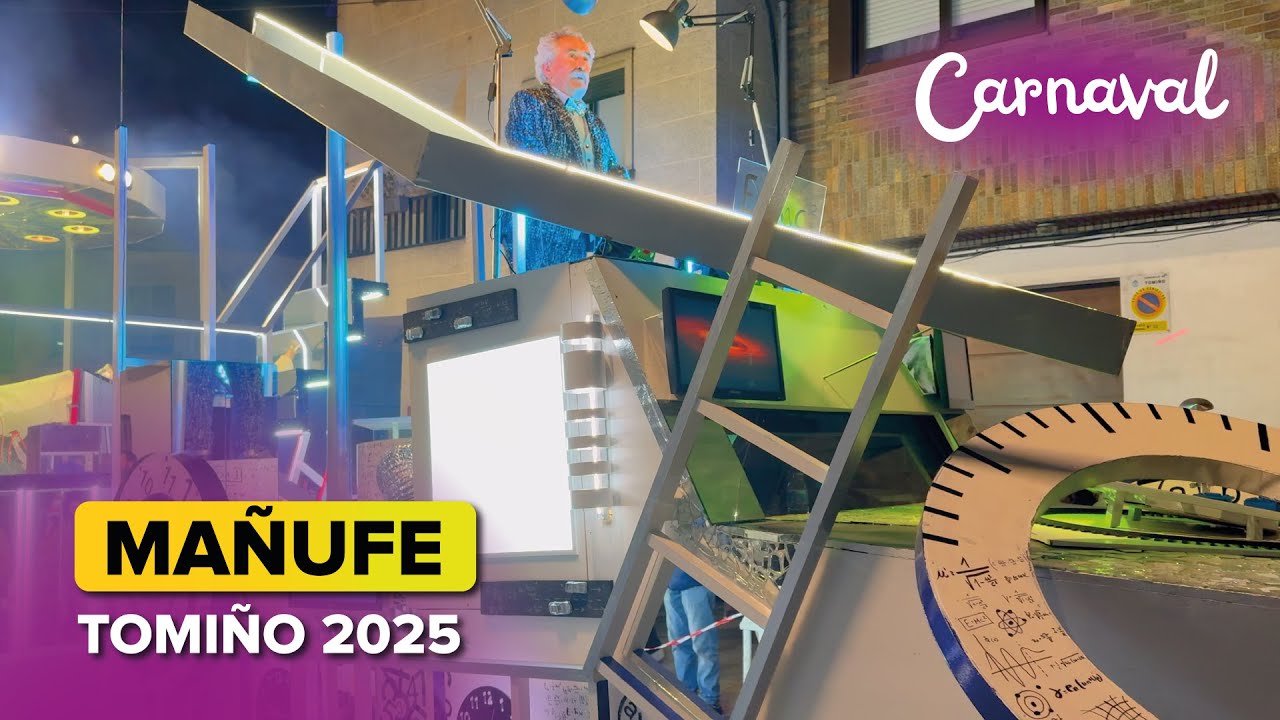 🎉 Comparsa MAÑUFE - GONDOMAR 🥳 | CARNAVAL de Tomiño 2025 🎭