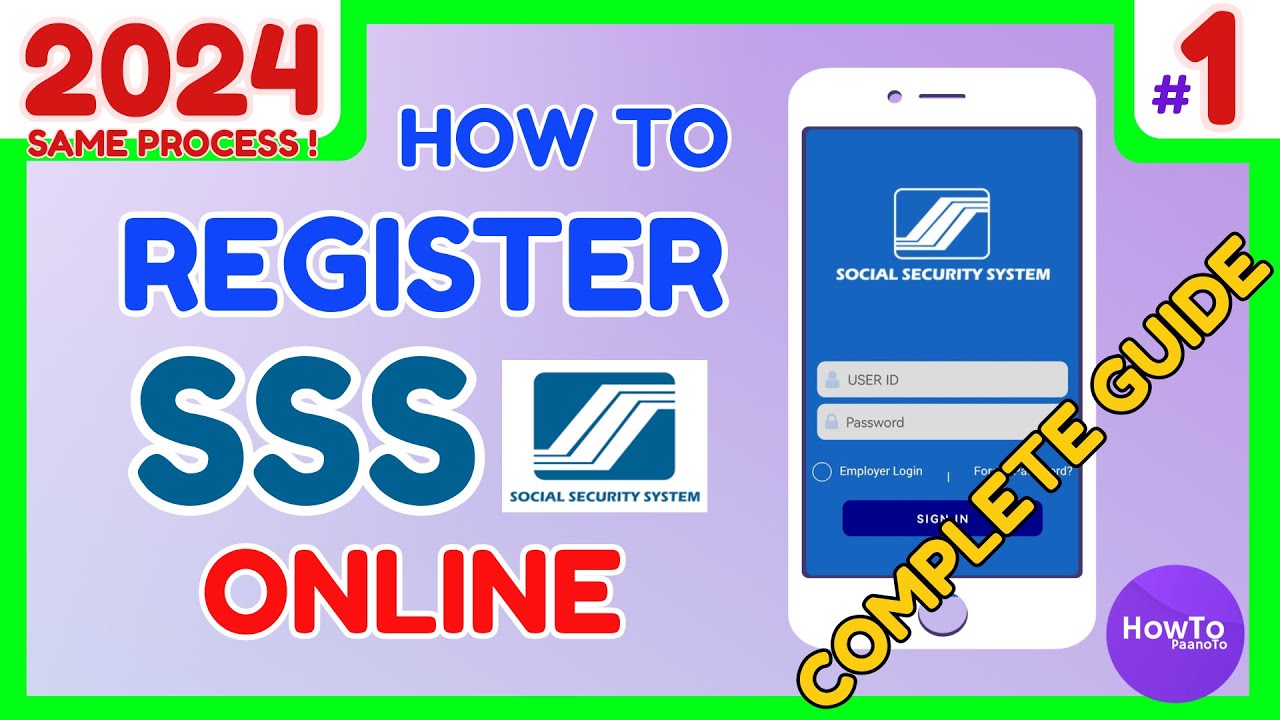 Paano mag register sa SSS Online? | How can I enroll in SSS online?