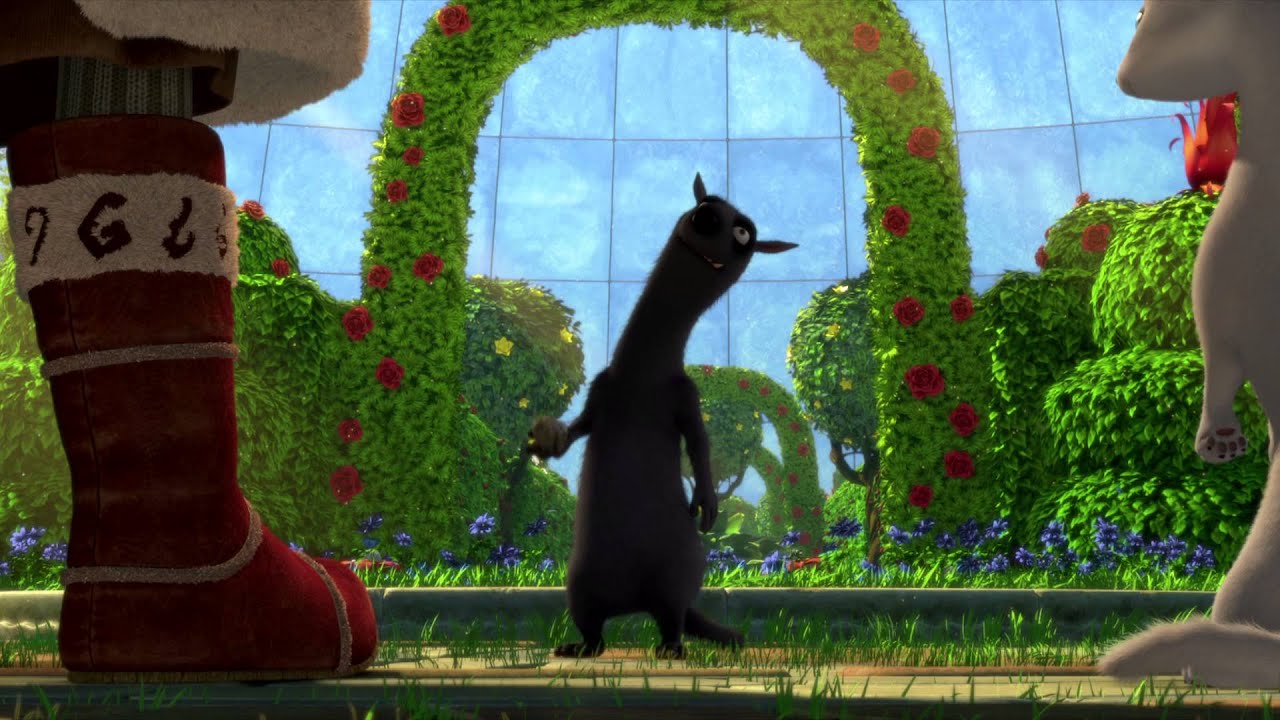 The Snow Queen - clip - Gerda Meets The Flower Lady