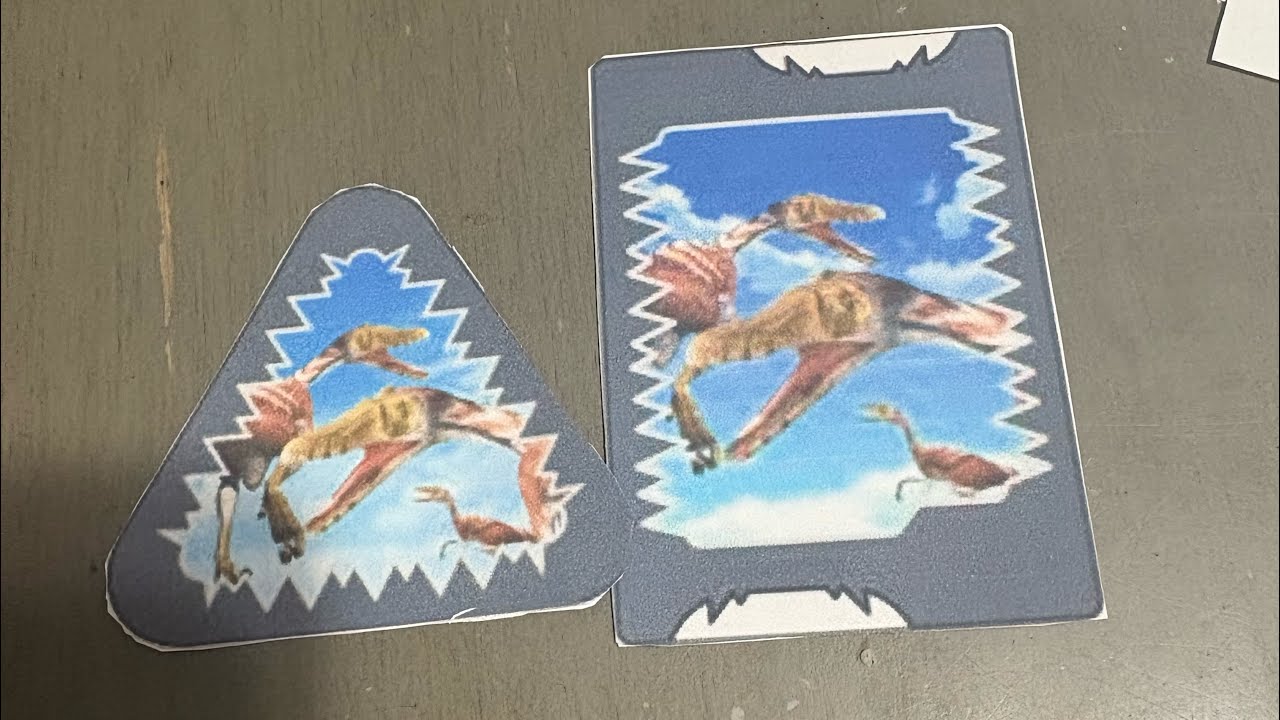 How to make your custom dinosaur King cards ￼