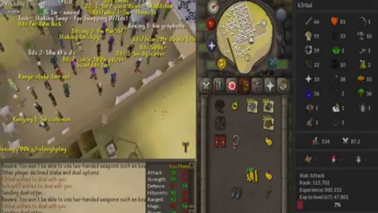 INVINCIBILITY BUG: At The Duel Arena