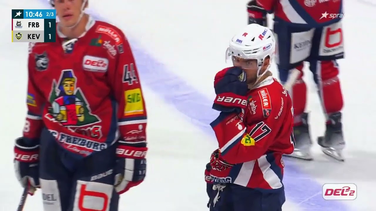 22.09.2023 - Highlights - EHC Freiburg vs. Krefeld Pinguine