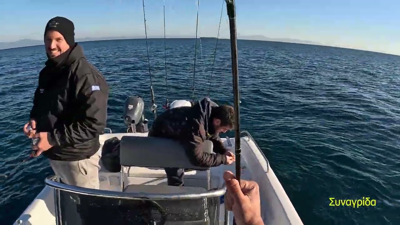 Γέμισε το ψυγείο συναγρίδες και τσαούσια!!! #fishing #fishingingreece