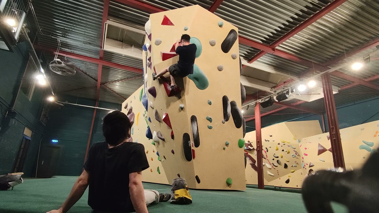 Last boulder evening session at Boulderhal Zuidhaven Utrecht