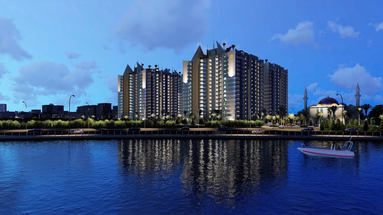 KMK Towers, TopCity-1. Visualisation by Auqta.