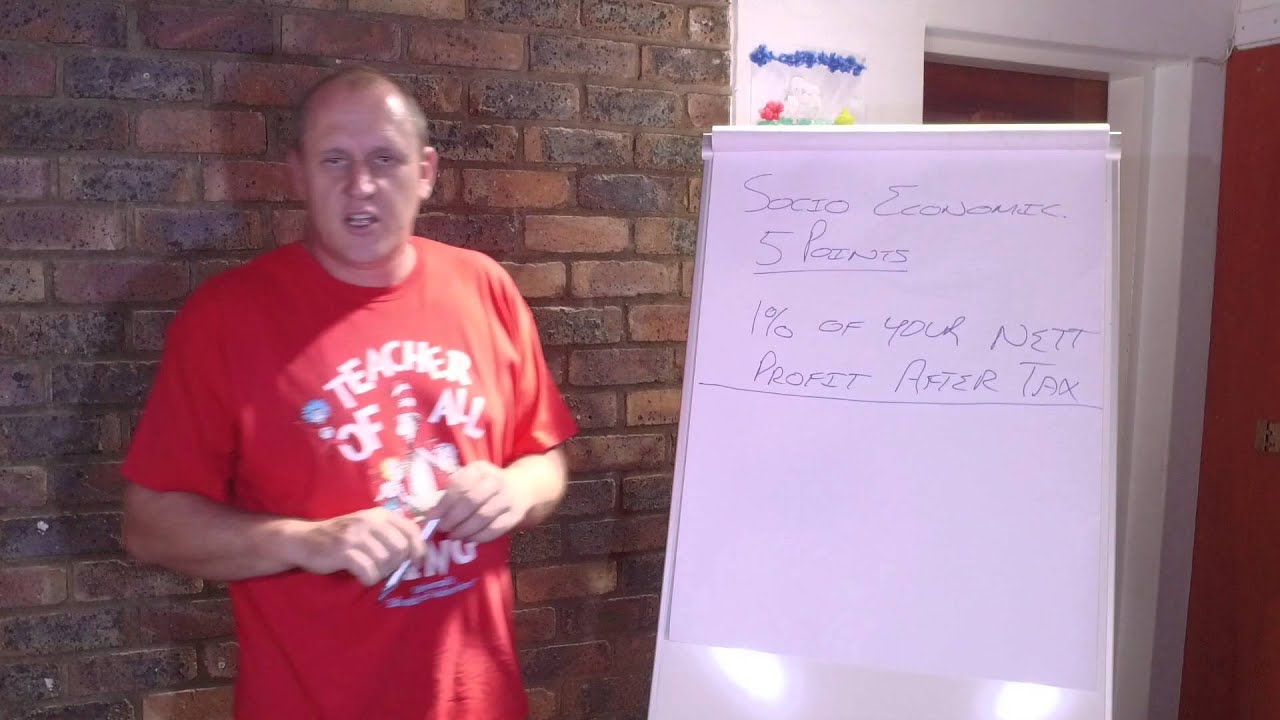 Socio-Economic Development - The easy Points for BEE
