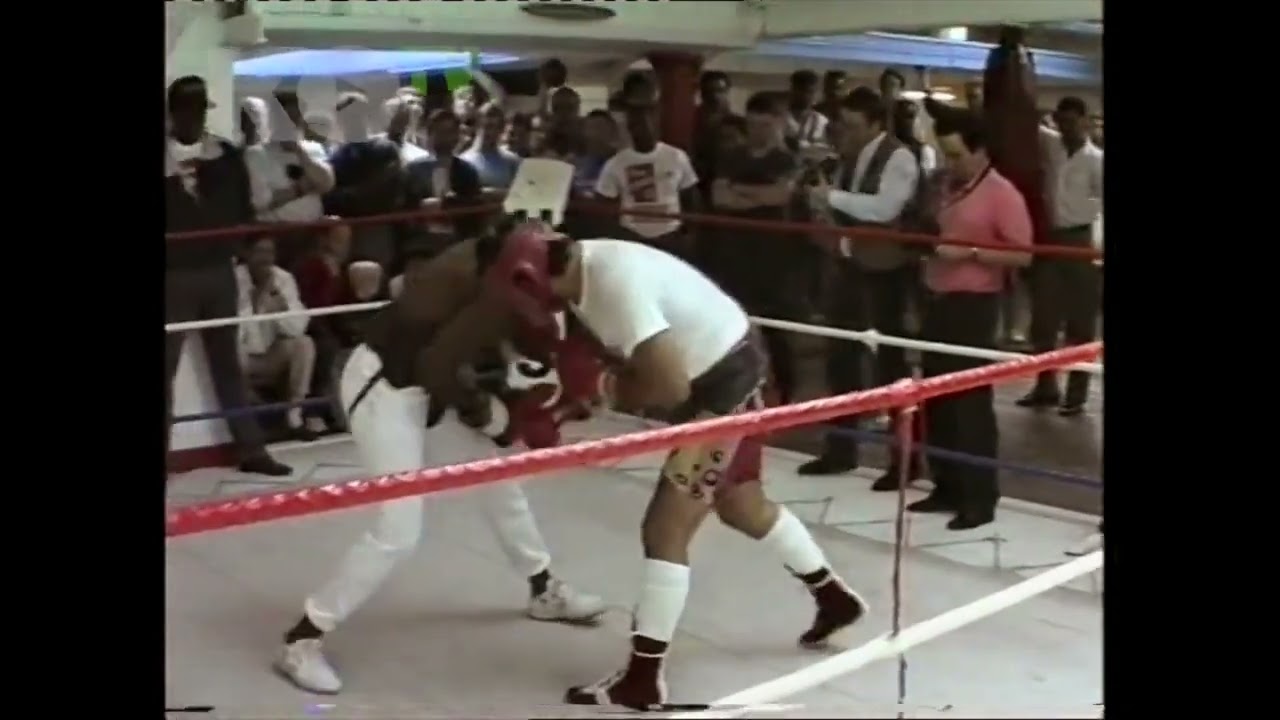 ROBERTO DURAN sparring NIGEL BENN, RAW & UNEDITED FOOTAGE