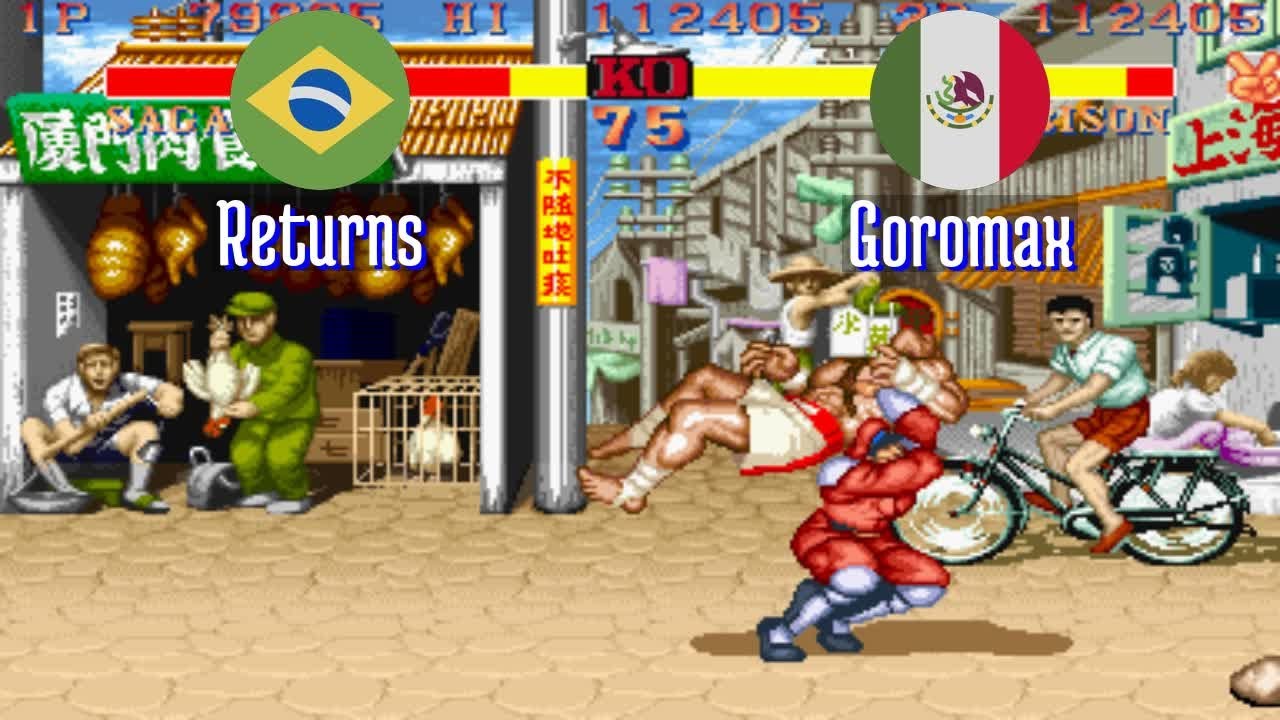 FT3 @sf2hf: Returns (BR) vs Goromax (MX) [Street Fighter II Hyper Fighting Fightcade] Feb 22