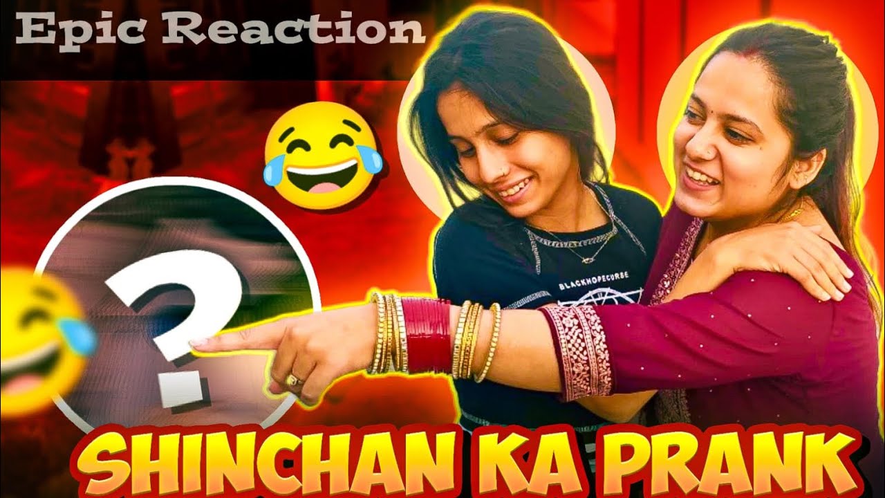 Shinchan ka Prank & Surprise || EPIC REACTION || THE BAMOLAS