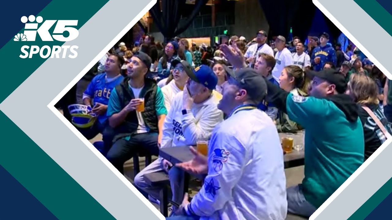 Victory Hall watch party brings fans together for historic Mariners postseason