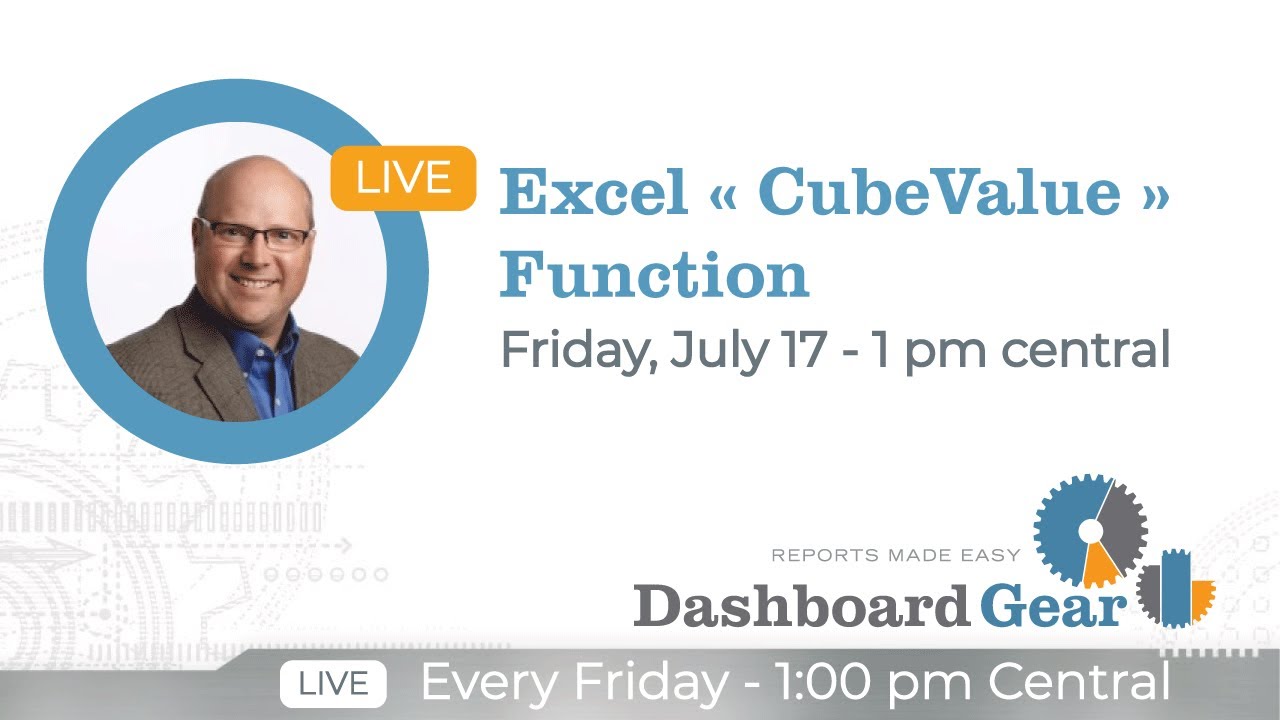 Функция «CubeValue» в Excel