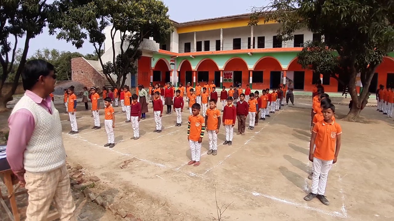 School PT exercise|| group 1st pt exercise|| morning assembly exercise