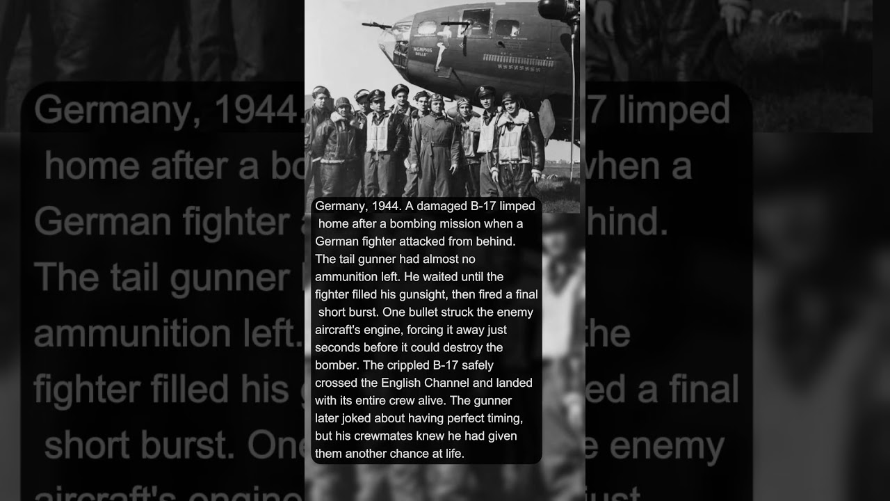 1 B-17 Tail Gunner Saved His Crew With One Last Bullet | Military History Talks
