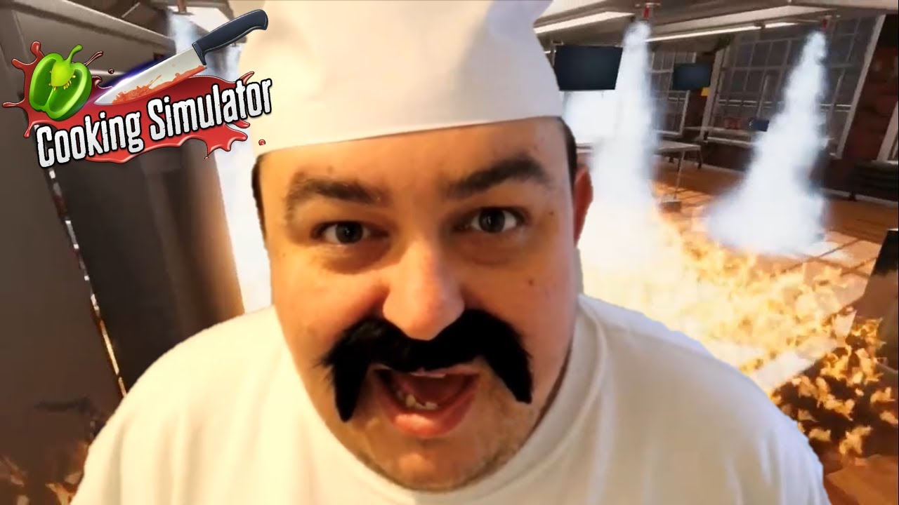 DAZ BLACK COOKING SIMULATOR FUNNY MOMENTS!
