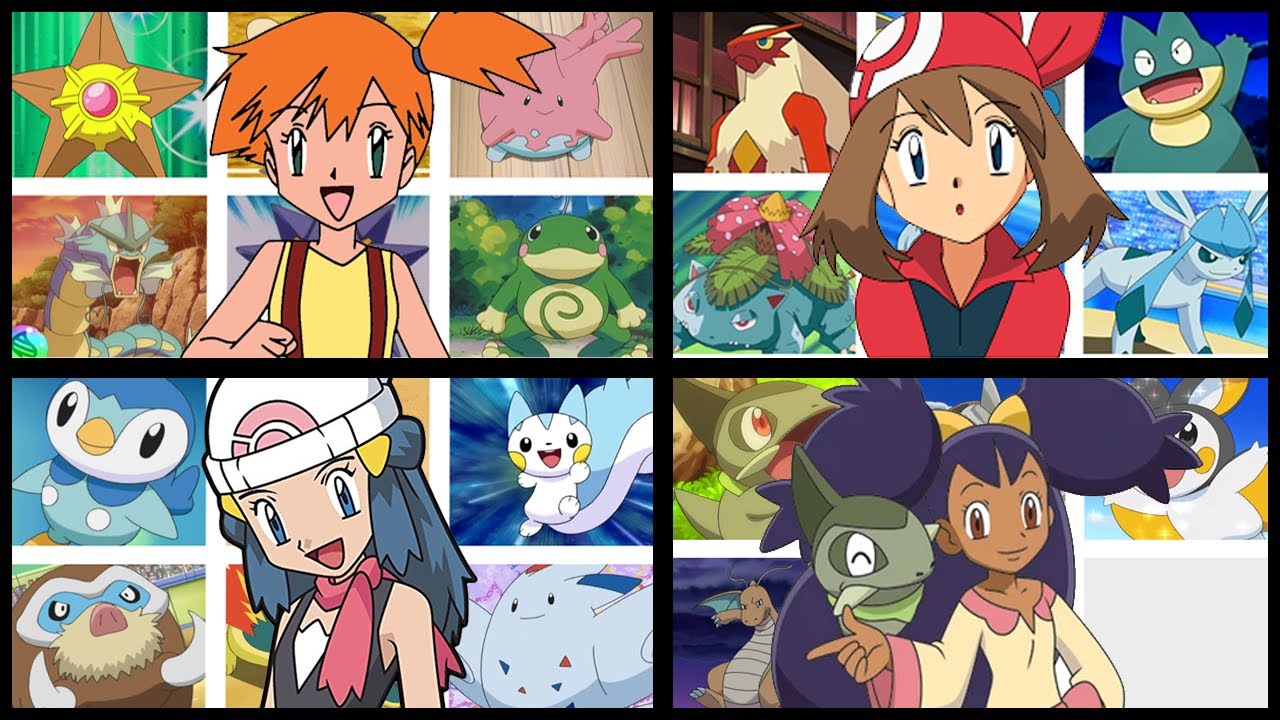 QUAL POKEGIRL TEM O MELHOR TIME EM POKÉMON?