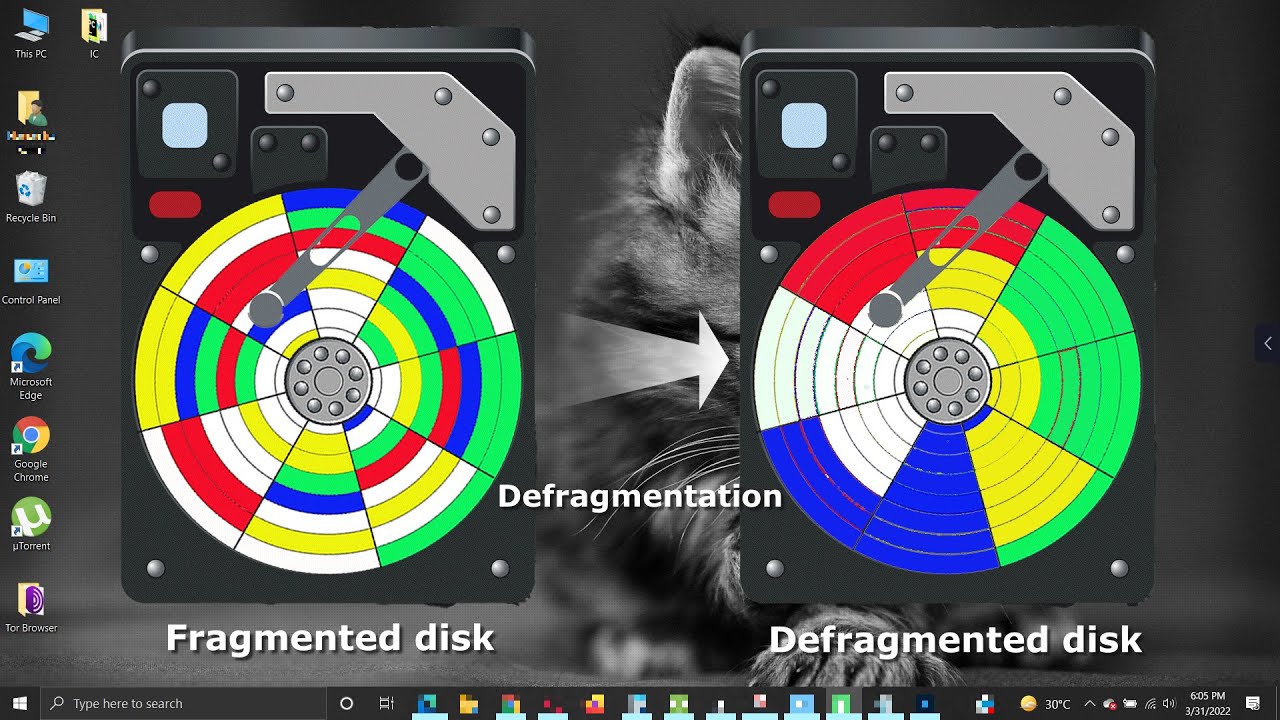 What is Disk Defragmentation and Fragmentation | Computer Tips