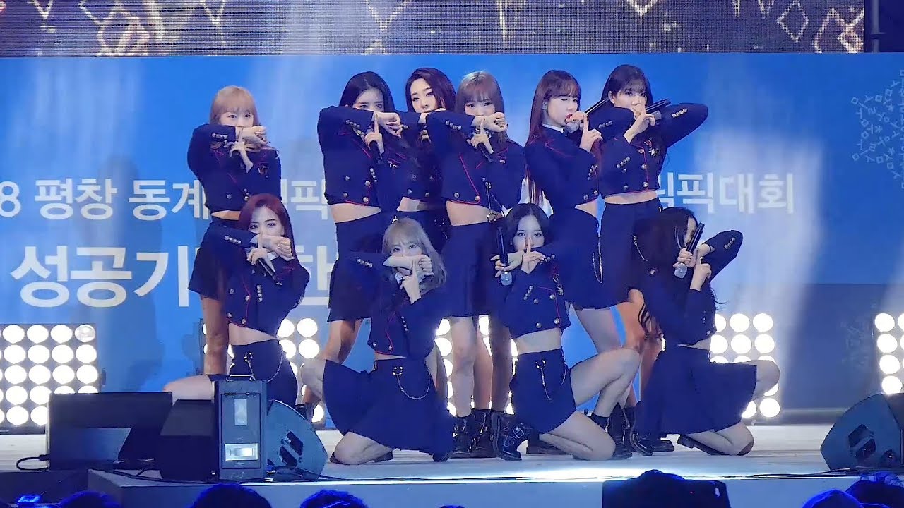 [4K] 180412 우주소녀 직캠 (WJSN) - 비밀이야(Secret) @동계올림픽 성공기념 한마당 화합행사(평창종합운동장)/Fancam By 쵸리(Chori)