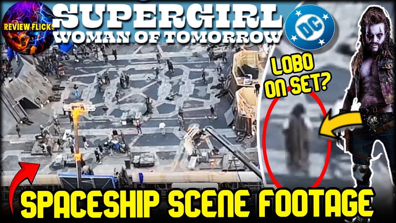 SUPERGIRL SET LEAKS PART 4 - Space Ship Set Footage/Lobo Spotted on Set?!