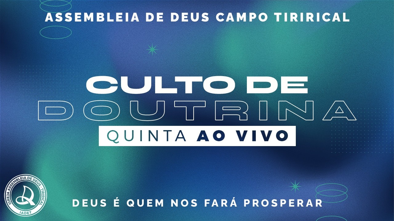 Culto de Doutrina | Quinta-feira 19/03/2026