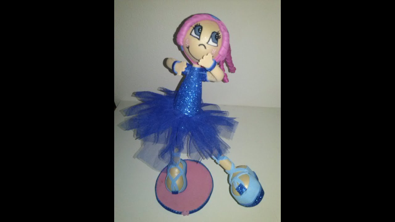 Como hacer  Fofucha Bailarina en casa